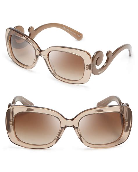 prada baroque sunglasses square|prada baroque sunglasses sale.